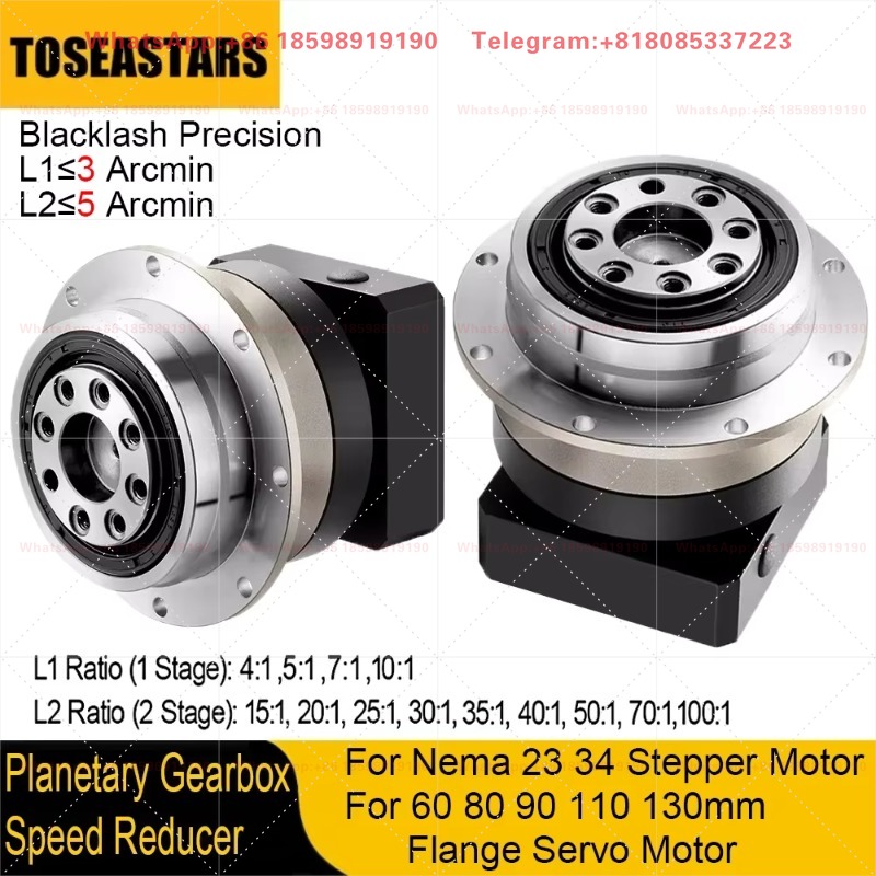 Planetary Gearbox Reducer Nema 23 34 - Riduttore a ingranaggi elicoidali ad alta