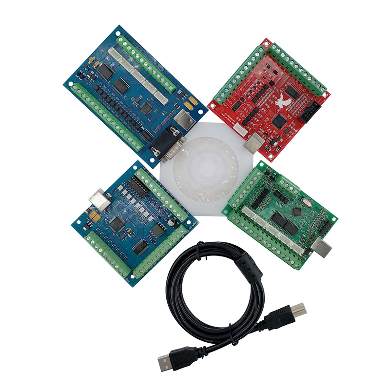 Mach3 Usb Cnc Controller 4 Axis 100Khz - 1 pz Scheda di Interfaccia Breakout