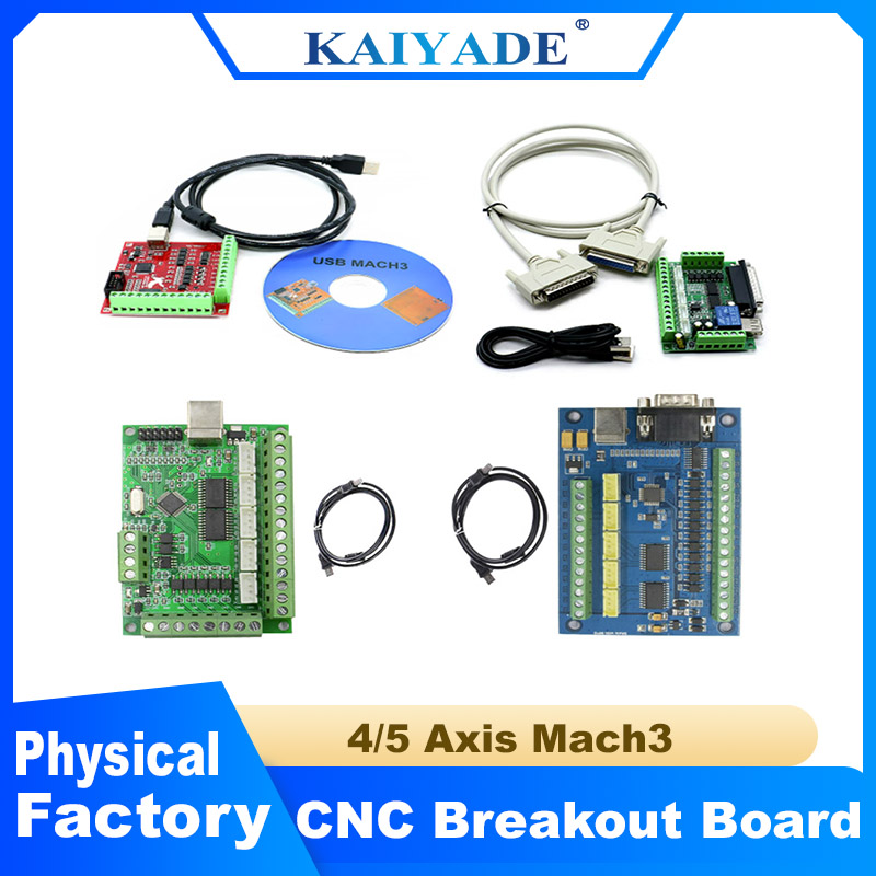 Mach3 Usb Cnc Controller 4 Axis 100Khz - Controller CNC Sistema MACH3 4 Assi
