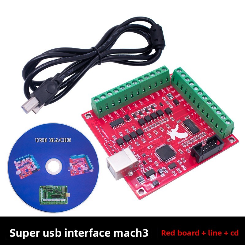 Mach3 Usb Cnc Controller 4 Axis 100Khz - Scheda breakout CNC USB MACH3 100Khz