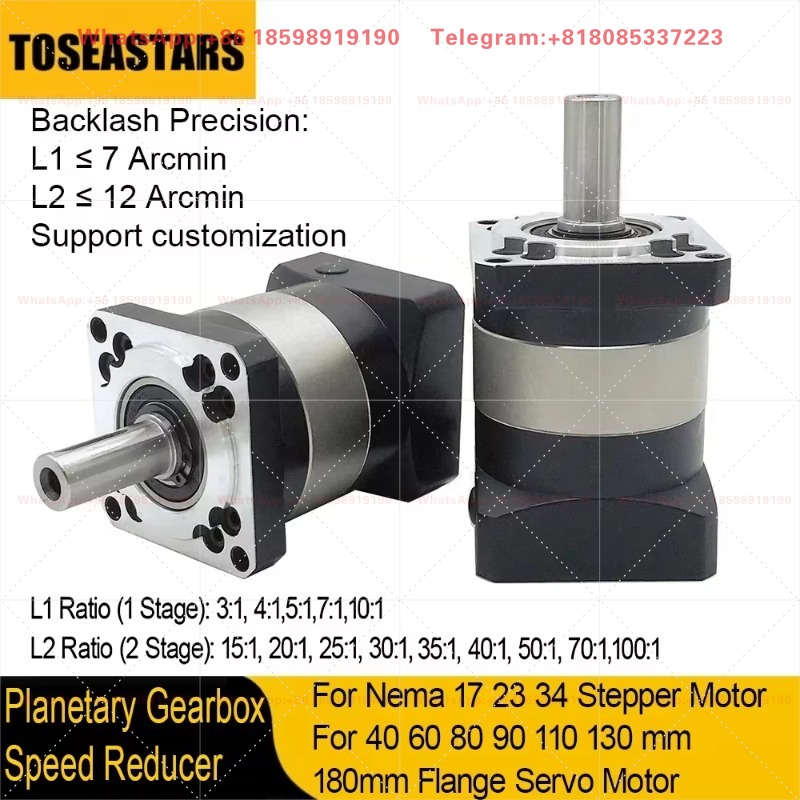 Planetary Gearbox Reducer Nema 23 34 - Riduttore a ingranaggi planetari per motori