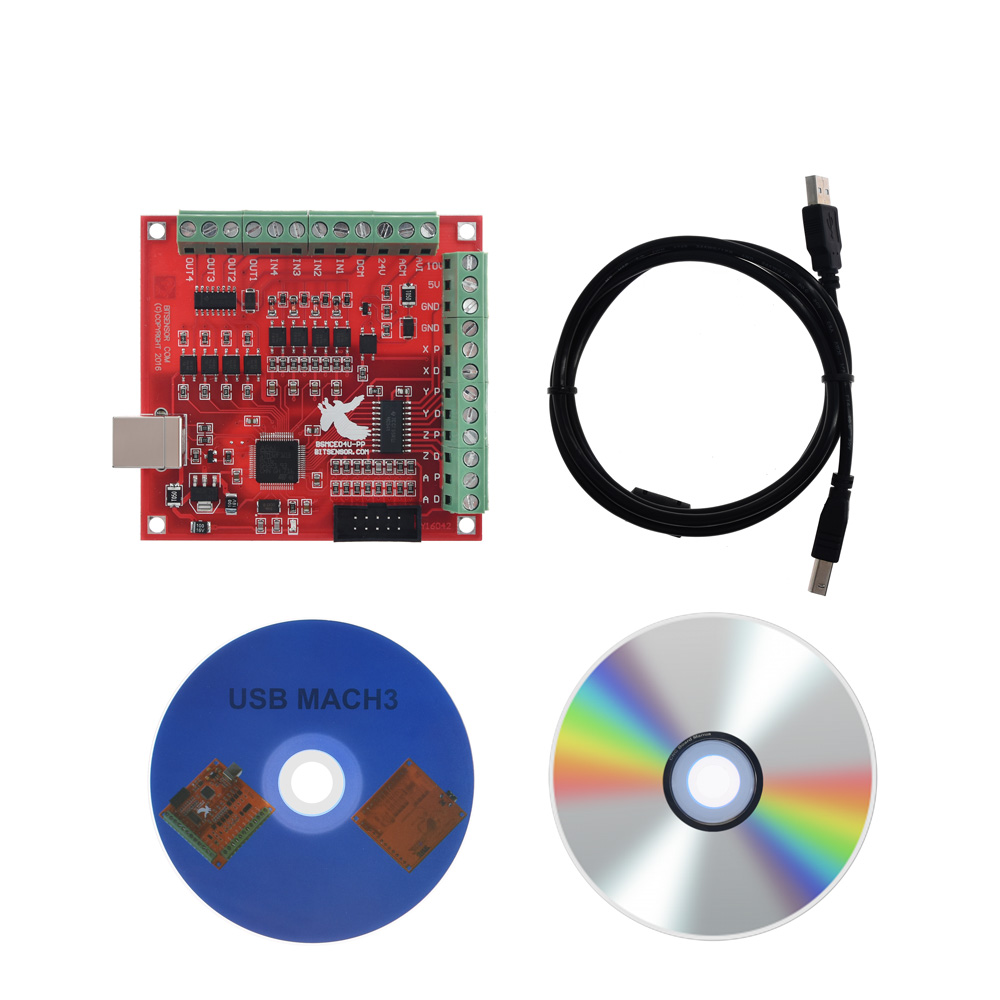 MACH3 CNC USB 100Khz Breakout  - Mach3 Usb Cnc Controller 4 Axis 100Khz recensione e prezzo