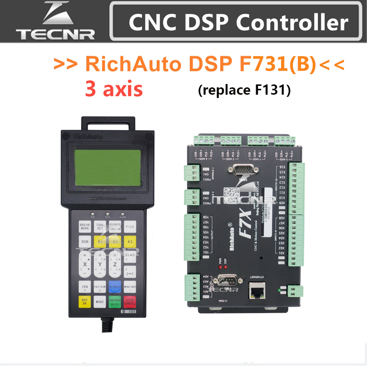 RichAuto DSP F731 Sistema di c - Richauto A11 Dsp Controller 3 Axis recensione e prezzo