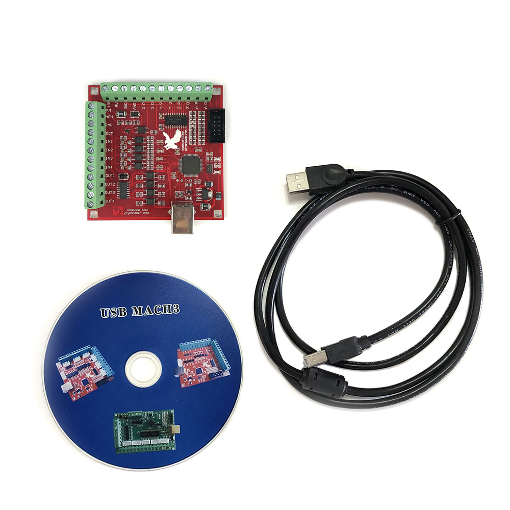 CNC USB MACH3 100Khz Breakout  - Mach3 Usb Cnc Controller 4 Axis 100Khz recensione e prezzo